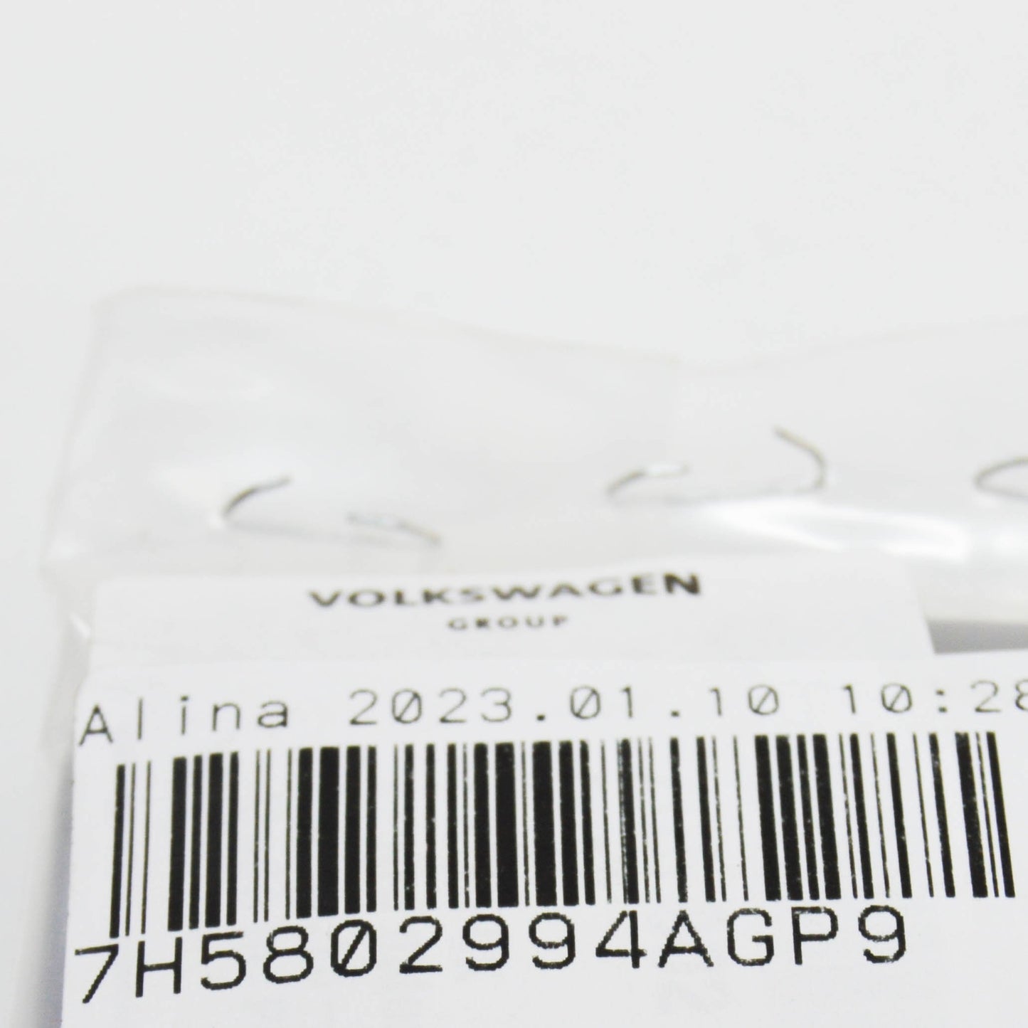 NEW VW TRANSPORTER T5 FLOOR LUGGAGE STRAP TIE LASHING EYE 7H5802994AGP9 ORIGINAL