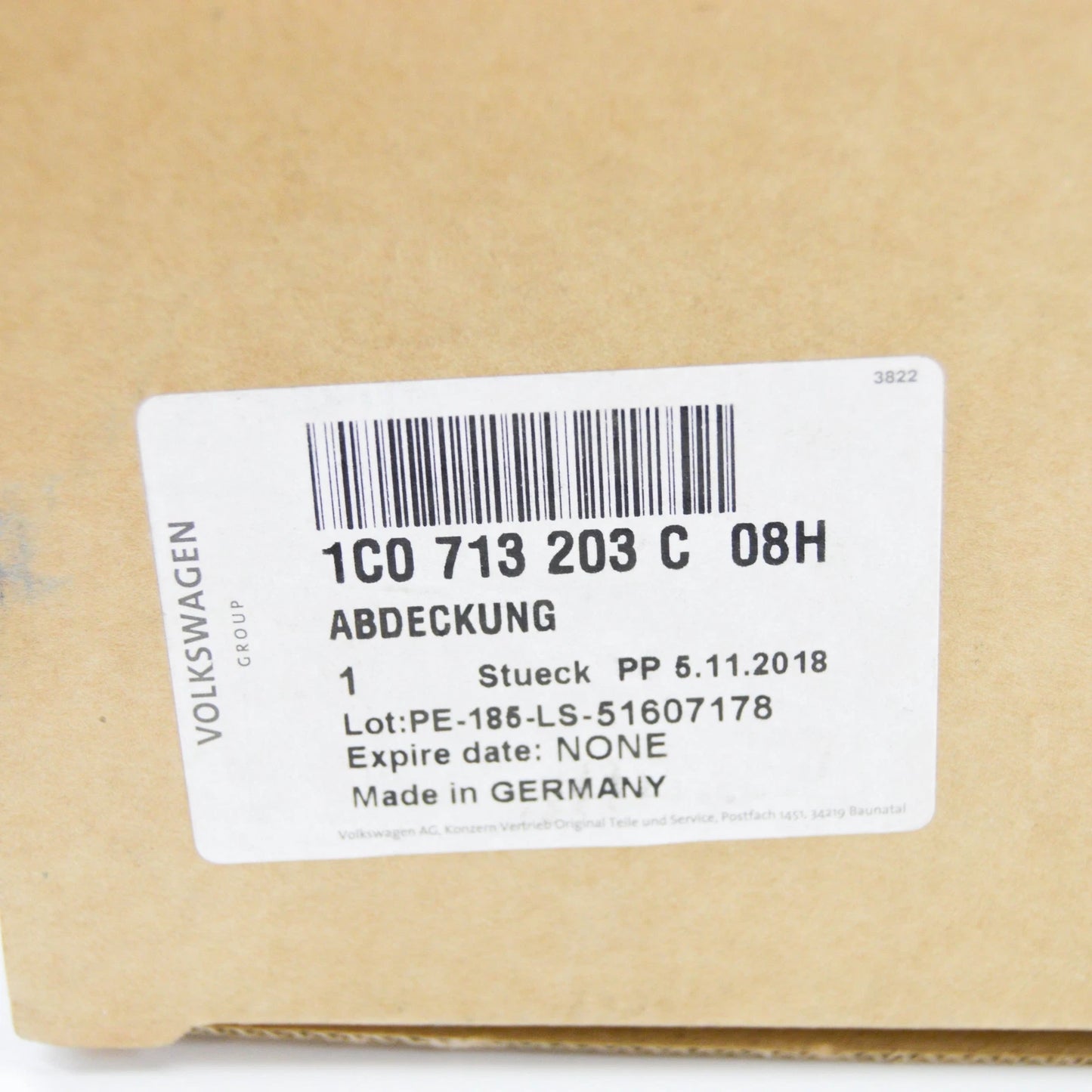 NEW VOLKSWAGEN BEETLE 9C GEAR SHIFTING LEVEL PLASTIC COVER 1C0713203C08H