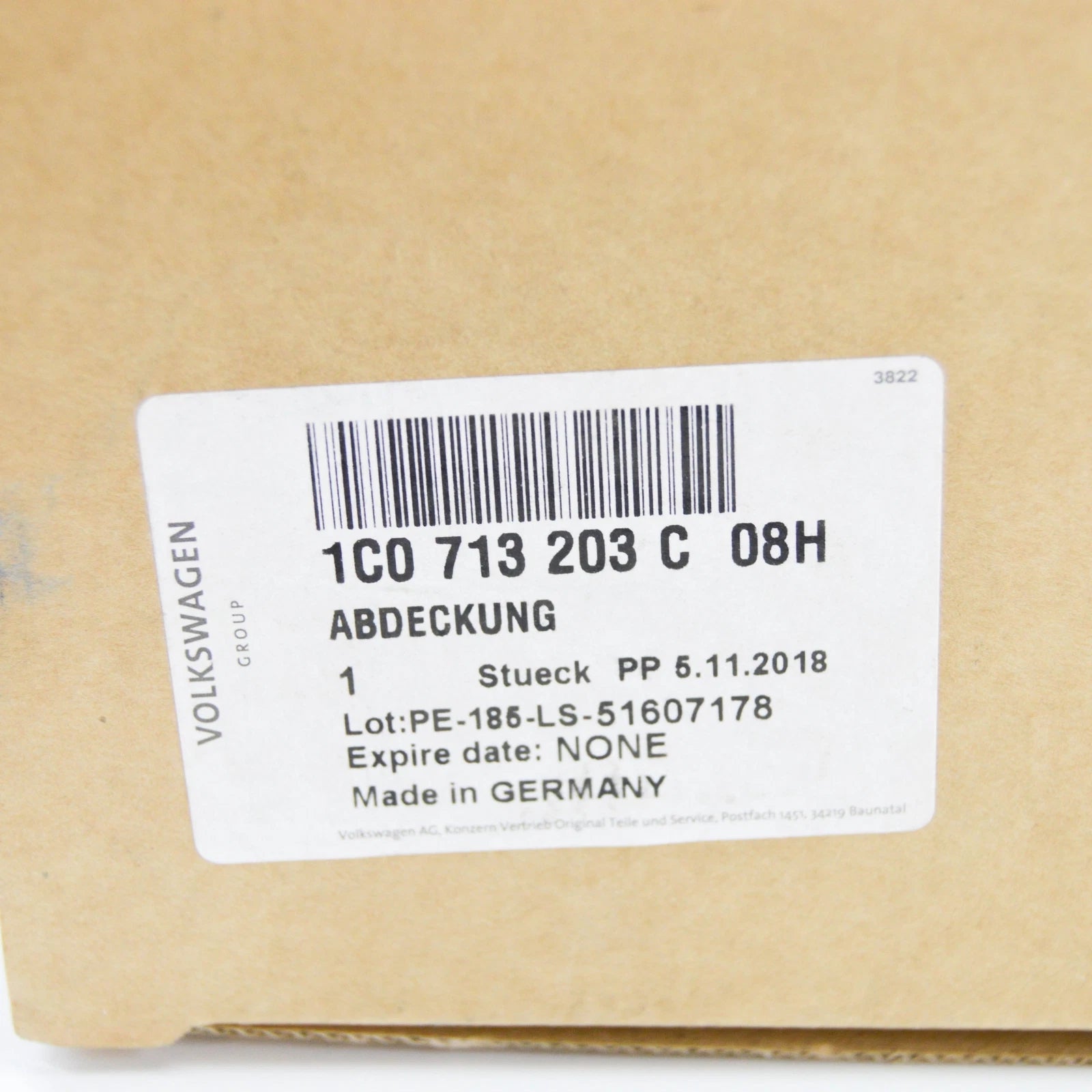 NEW VOLKSWAGEN BEETLE 9C GEAR SHIFTING LEVEL PLASTIC COVER 1C0713203C08H