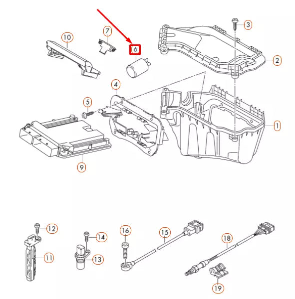 NEW AUDI A4 B8 SUPPRESSION CONDENSER 4F0903291 ORIGINAL