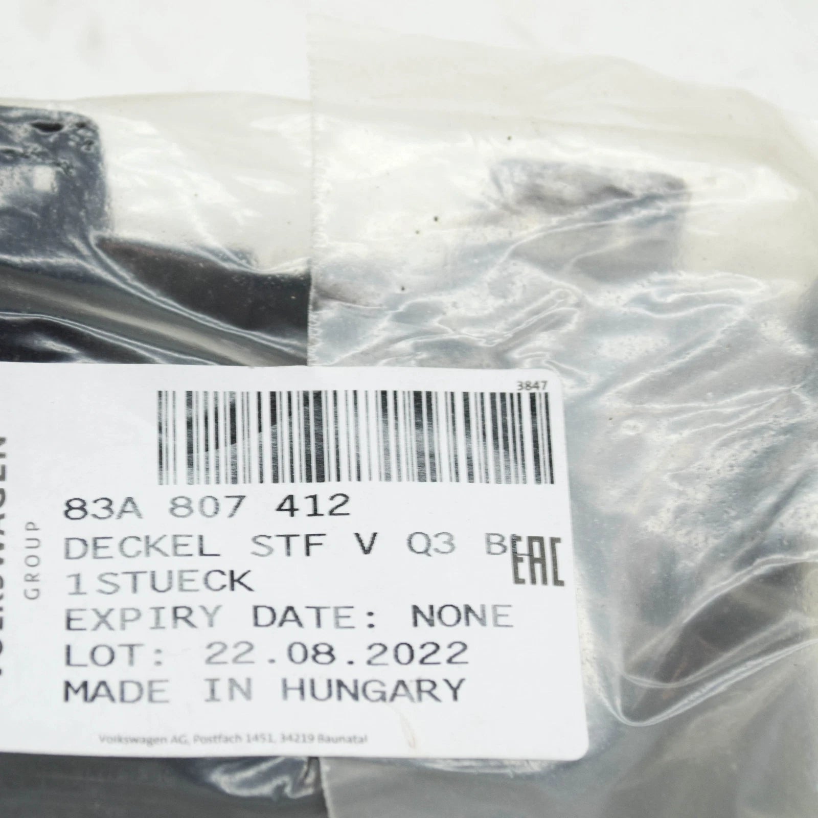 NEW AUDI Q3 F3 SPORTBACK FRONT BUMPER RADIATOR GRILLE TRIM 83A8074129B9