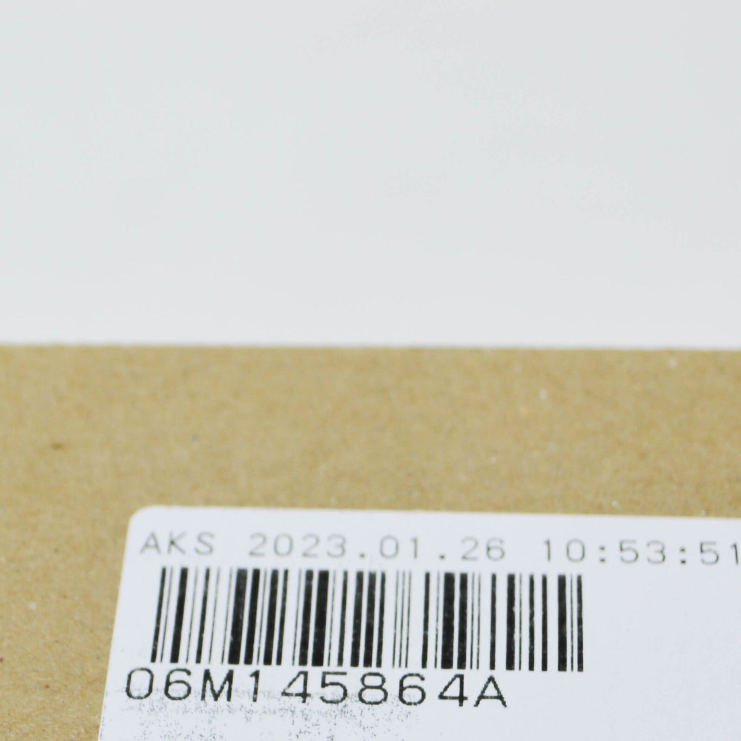 NEW AUDI A6 C8 LEFT ENGINE CHARGE AIR COOLER PRESSURE HOSE 06M145864A ORIGINAL