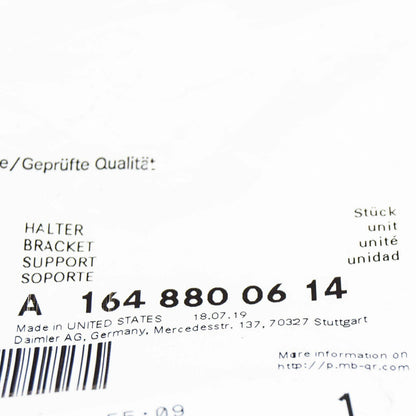 NEW MERCEDES-BENZ GL X164 FRONT BUMPER RIGHT BRACKET A1648800614 ORIGINAL