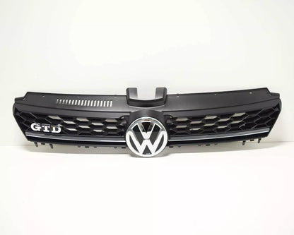 NEW VOLKSWAGEN GOLF MK7 FRONT BUMPER GRILL GTD 5G0853651AKBTV GENUINE