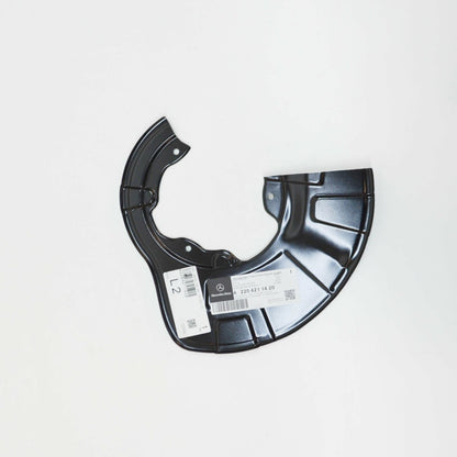 NEW MB S W220 FRONT RIGHT WHEEL BRAKE PROTECTIVE PLATE A2204211420 ORIGINAL
