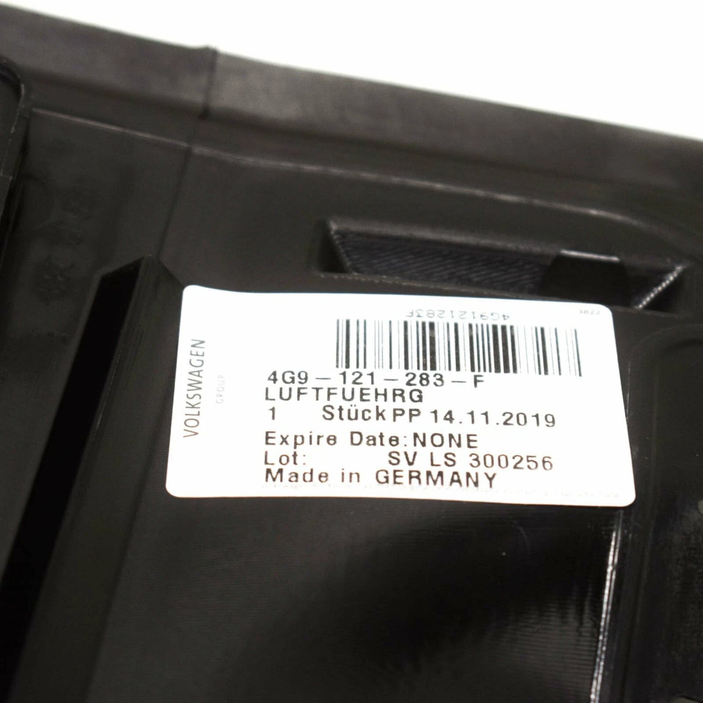 NEW AUDI A6 ALLROAD C7 LEFT AIR GUIDE 4G9121283F 2017