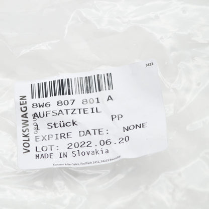 NEW AUDI RS5 8W6 FRONT BUMPER UPPER CENTER GRILLE TRIM 8W6807801A