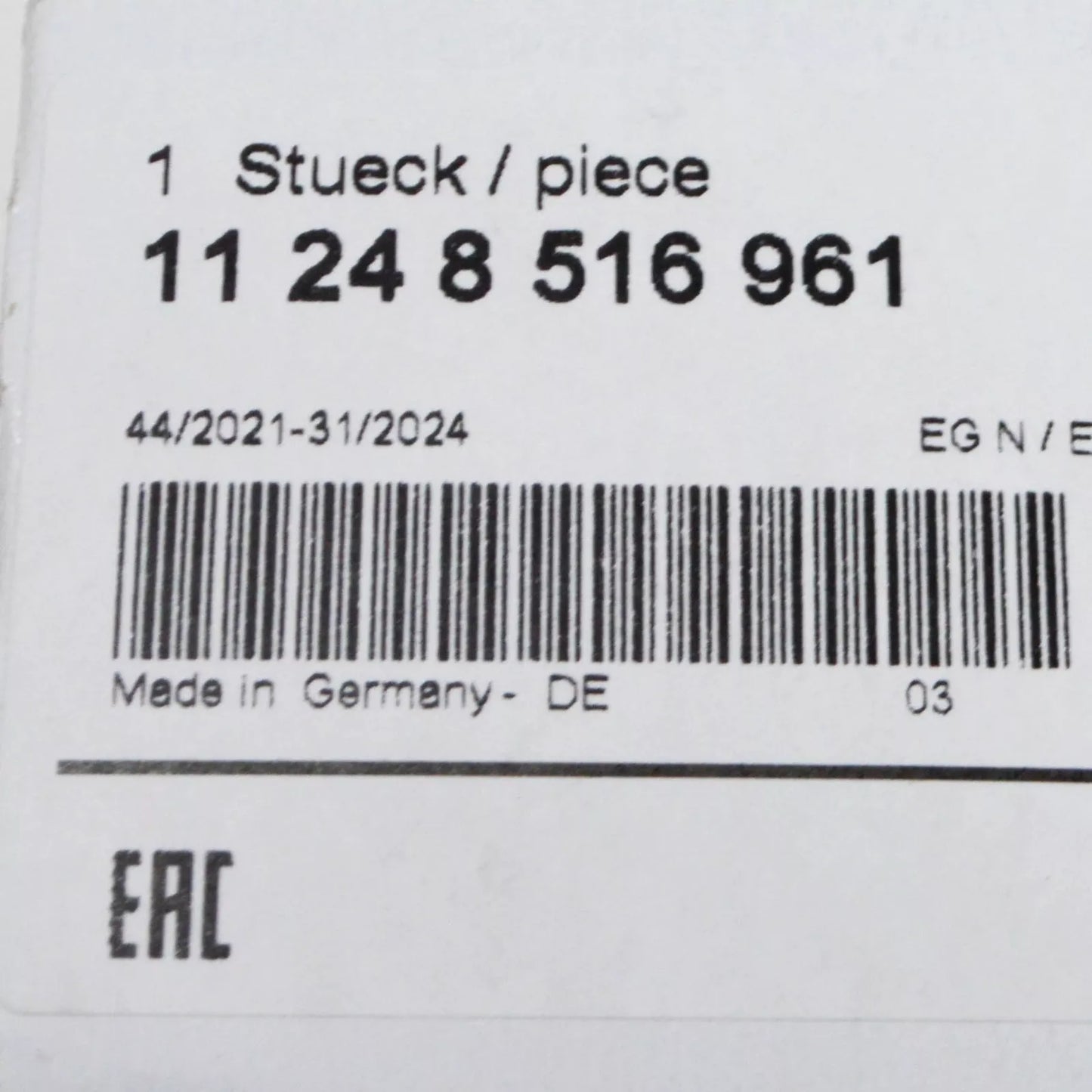 NEW BMW X1 F48 BEARING SHELL 11248516961 ORIGINAL