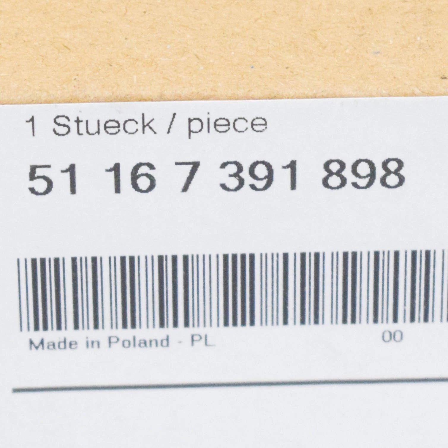 NEW BMW 2 F45 FRONT RIGHT WING MIRROR FRAME 51167391898 7391898 2015 ORIGINAL