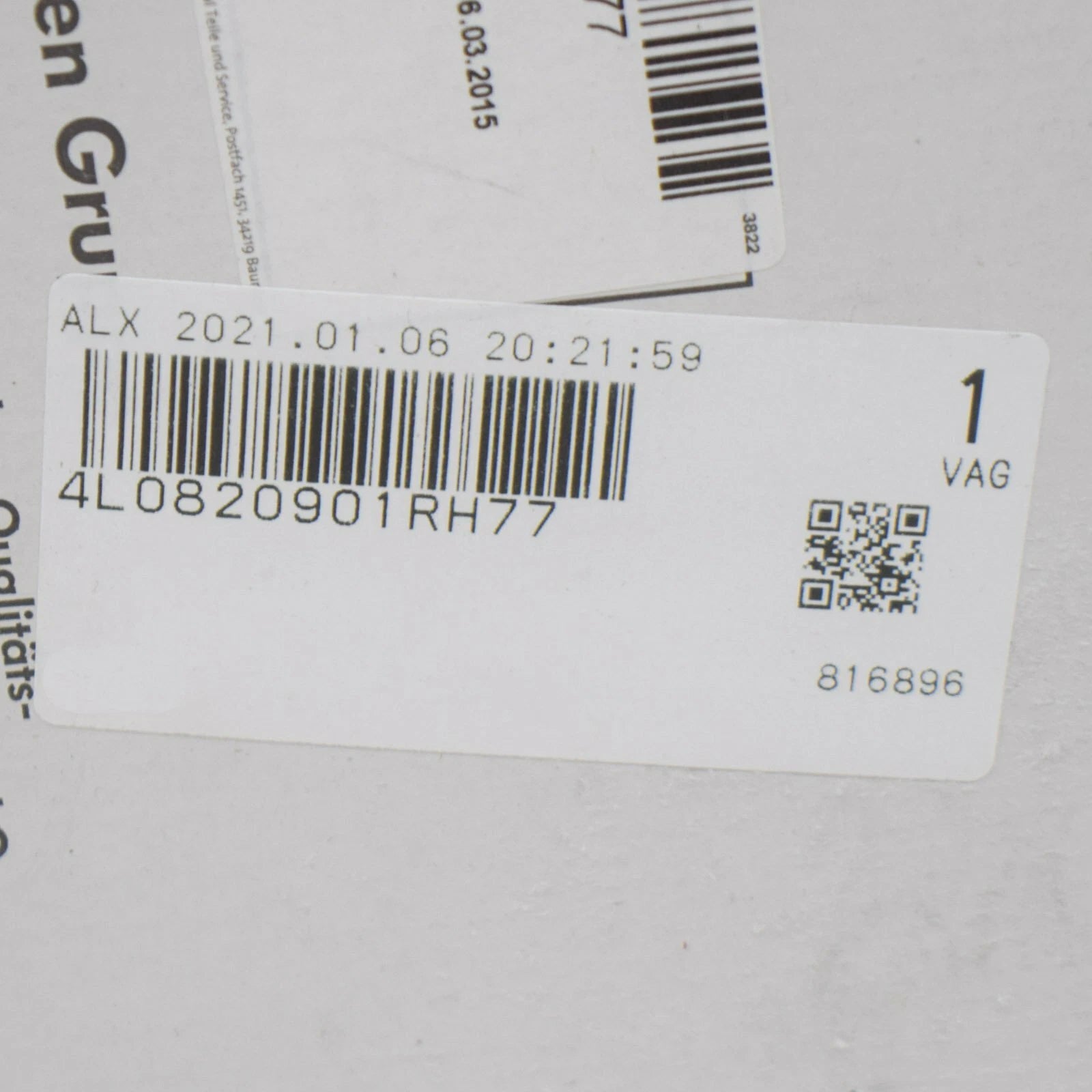 NEW AUDI Q7 4L DASHBOARD LEFT AIR VENT 4L0820901R H77