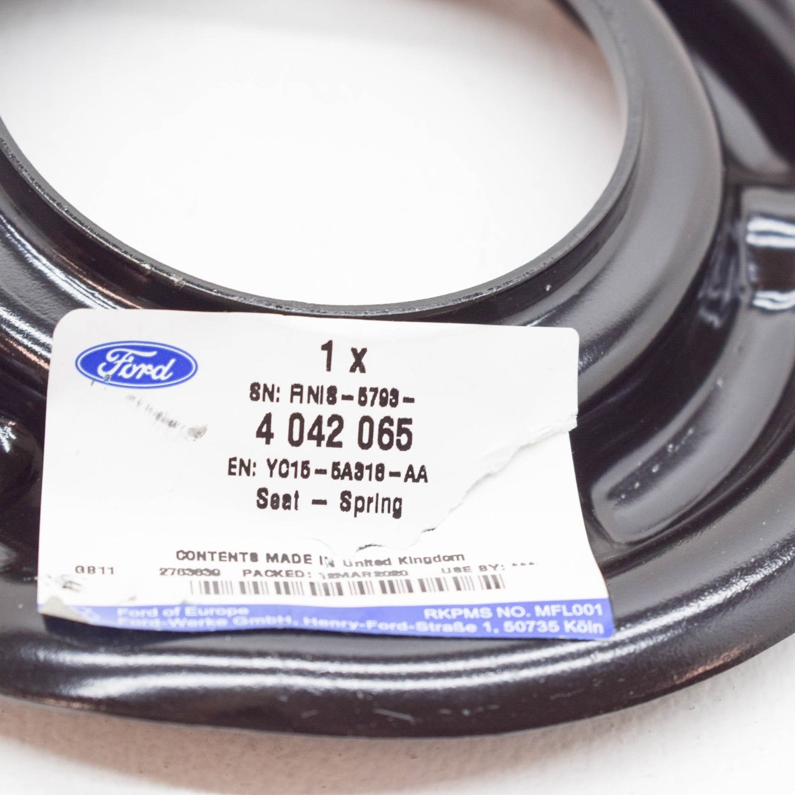 new ford transit mk3 front suspension seat spring 4042065 yc15-5a318-aa original