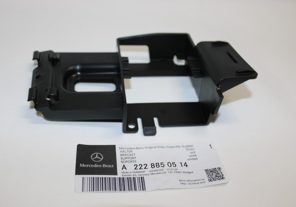 NEW MERCEDES-BENZ S W222 REAR BUMPER RADAR LEFT BRACKET A2228850514 ORIGINAL