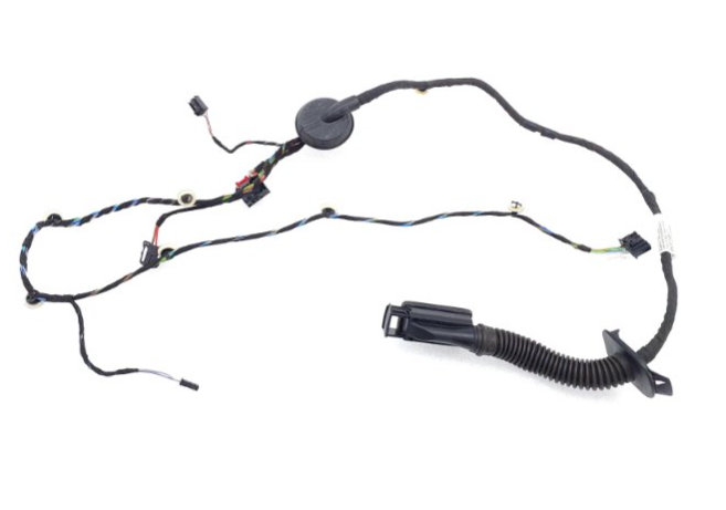 new skoda superb mk3 rear left door wiring 3v0971693aq original