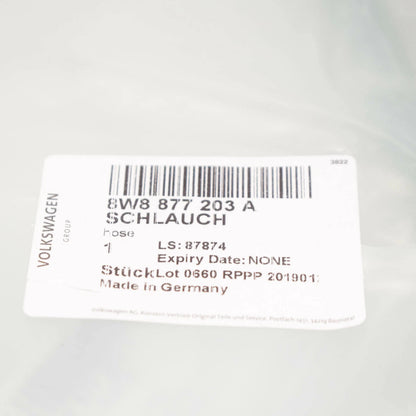 NEW AUDI A5 8W6 SUNROOF DRAIN HOSE 8W6877203A ORIGINAL