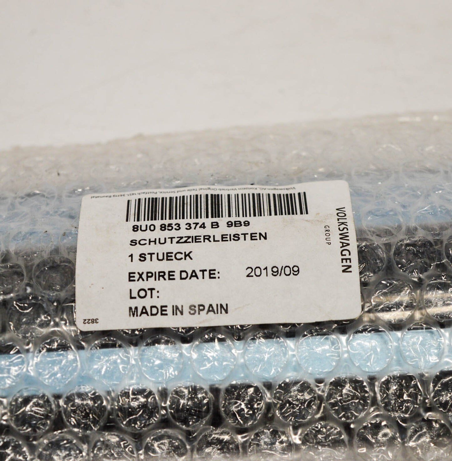 NEW AUDI Q3 8U FRONT S LINE RIGHT DOOR SILL STRIP 8U0853374B9B9 ORIGINAL