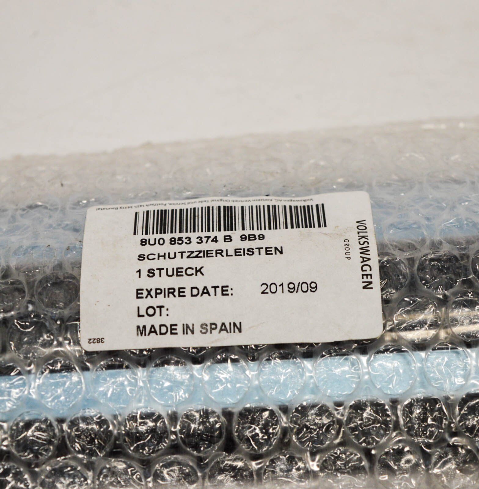 NEW AUDI Q3 8U FRONT S LINE RIGHT DOOR SILL STRIP 8U0853374B9B9 ORIGINAL