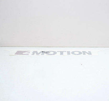 NEW VOLKSWAGEN AMAROK REAR DOOR 4MOTION INSCRIPTION LOGO 2H6853750D2IM