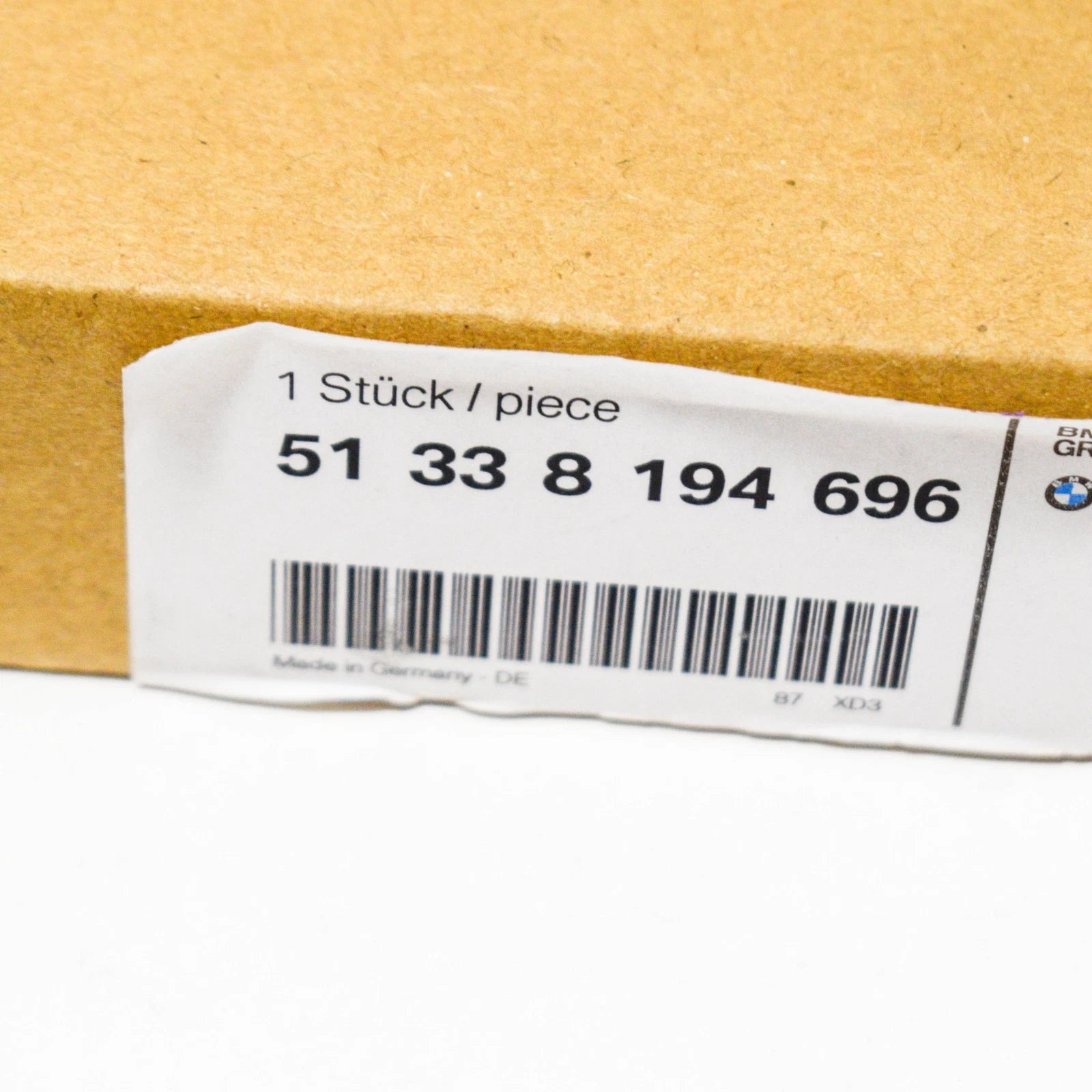 NEW BMW 3 E46 FRONT RIGHT DOOR SEAL RUBBER 51338194696 8194696 ORIGINAL