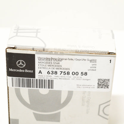 NEW MERCEDES BENZ VITO W638 REAR BOOT EMBLEM A6387580058 ORIGINAL