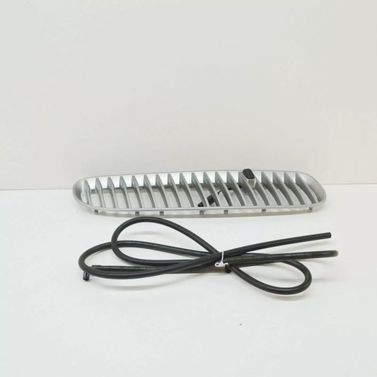 NEW BMW X5 E53 HOOD VENT TITANIUM GRILLE RIGHT 51137124824 ORIGINAL