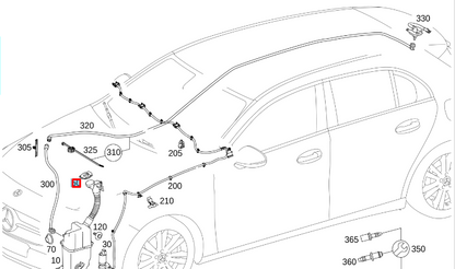 NEW MERCEDES-BENZ A W177 WINDSHIELD WASHER TANK CAP COVER A1778690500 ORIGINAL