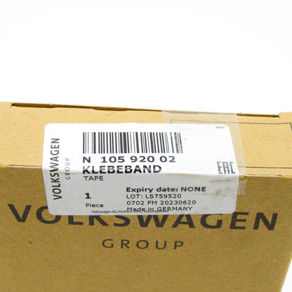 NEW VOLKSWAGEN ARTEON ENGINE BAY WEBBING ADHESIVE TAPE N10592002 ORIGINAL