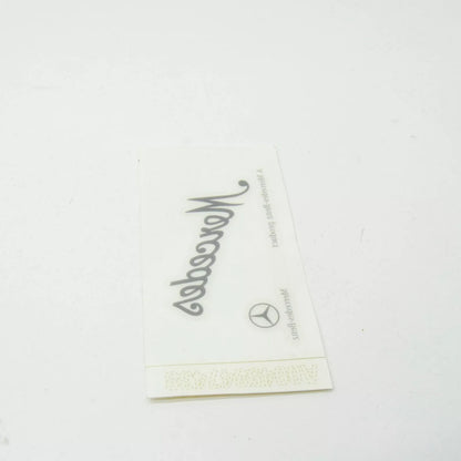 NEW MERCEDES-BENZ E W211 B-PILLAR NEAR MODEL PLATE STICKER A0045847438 ORIGINAL