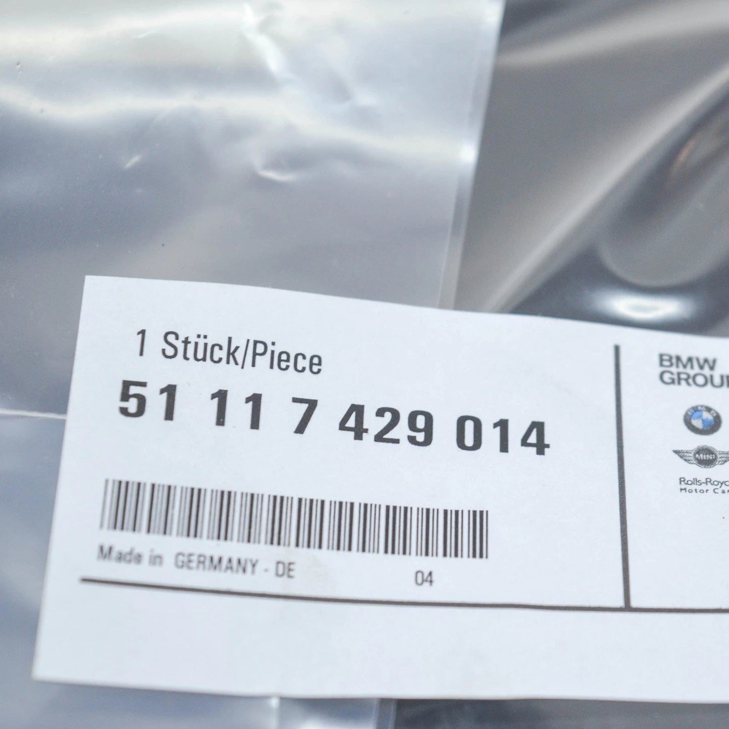 NEW BMW X2 F39 FRONT BUMPER RIGHT GRILLE COVER 51117429014 7429014 ORIGINAL