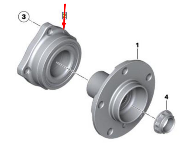 new bmw 7 e65 rear wheel bearing 33411095238 1095238 original