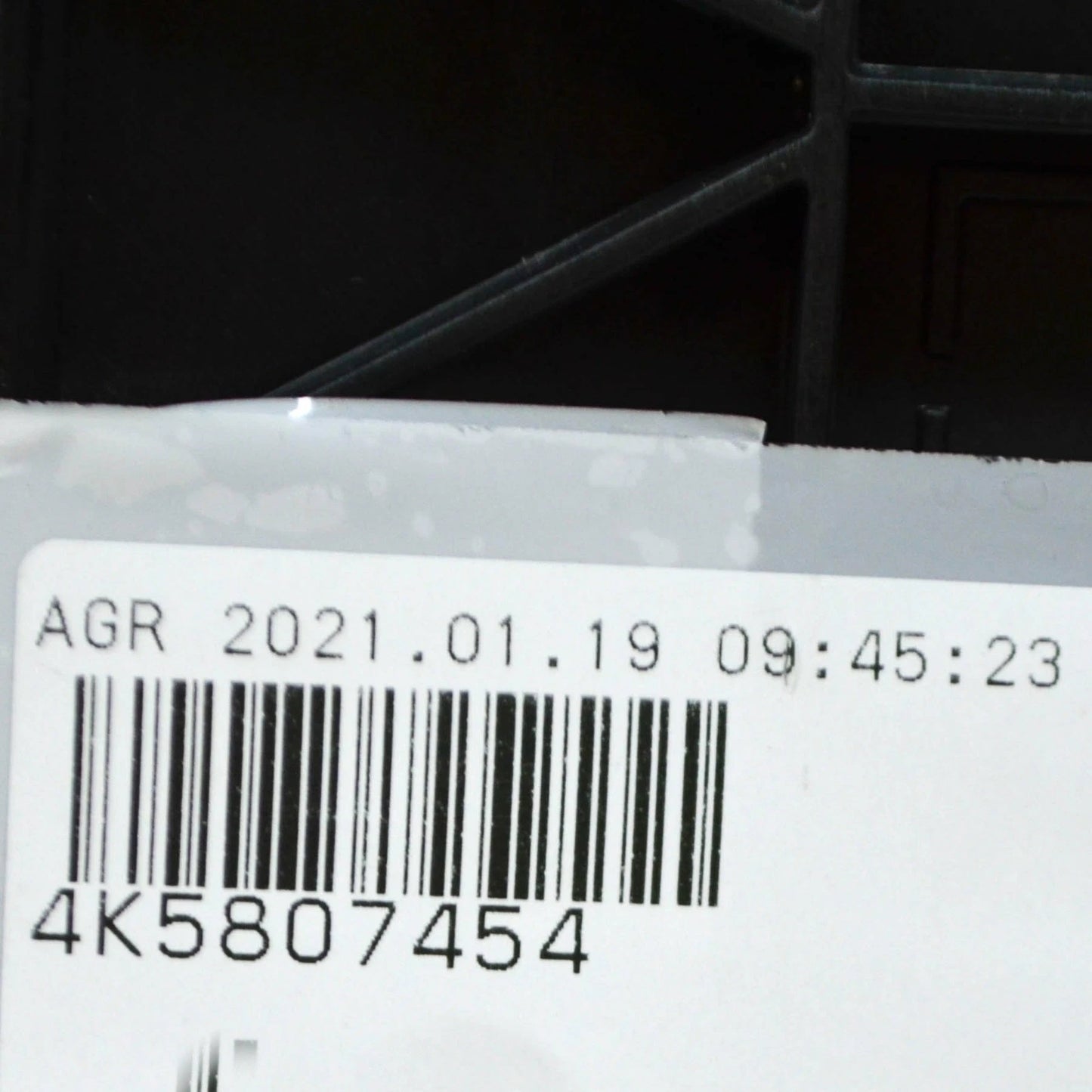 NEW AUDI A6 C8 REAR RIGHT BUMPER LOWER BRACKET 4K5807454 ORIGINAL