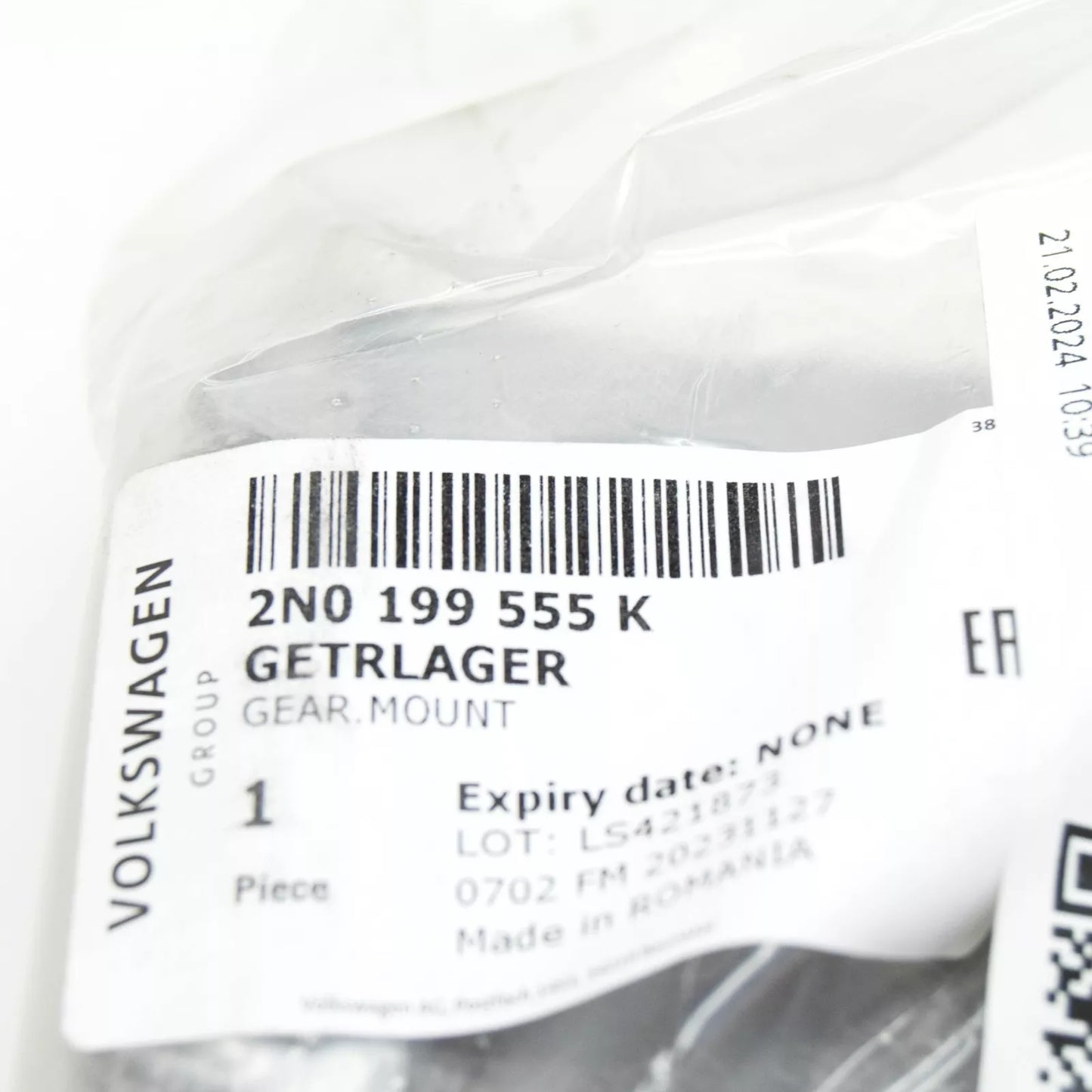 NEW VOLKSWAGEN CRAFTER MK2 SZ LEFT GEARBOX MOUNTING 2N0199555K ORIGINAL