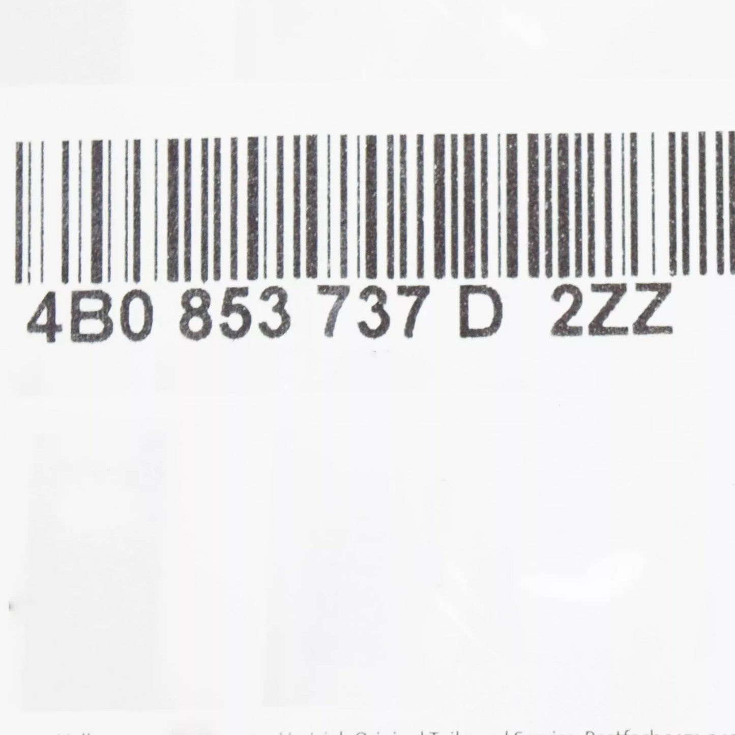 NEW AUDI A7 4G TRUNK LID CHROME BADGE EMBLEM 4B0853737D2ZZ