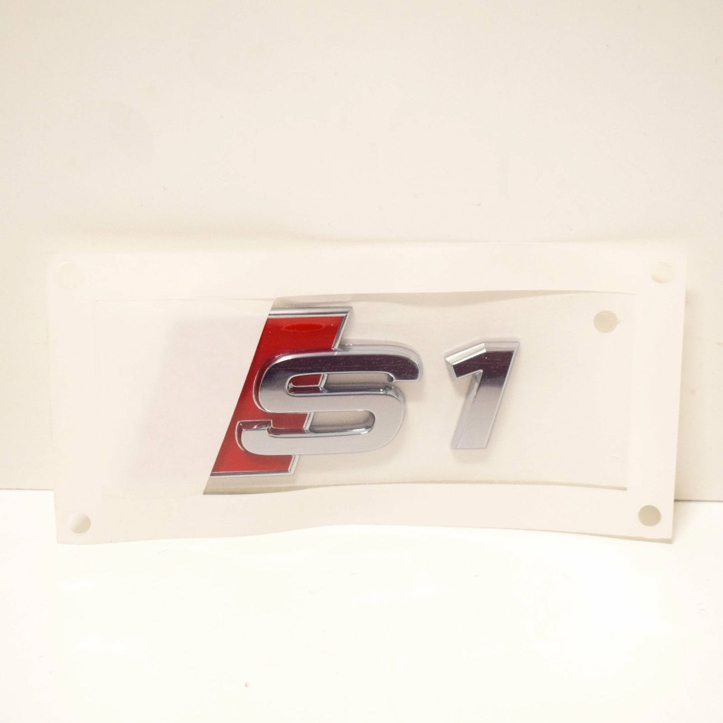 NEW AUDI S1 8X TRUNK LID S1 CHROME BADGE EMBLEM 8X08537352ZZ