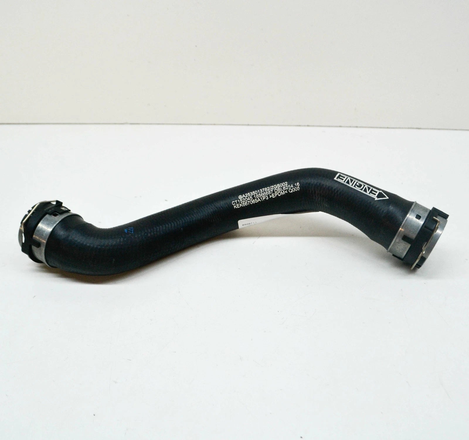 NEW MB GLC COUPE C253 LEFT WATER RADIATOR COOLANT HOSE A2535013782 ORIGINAL