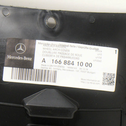 NEW MERCEDES-BENZ GLE W166 FRONT FENDER LINER COVER A1668841000 ORIGINAL