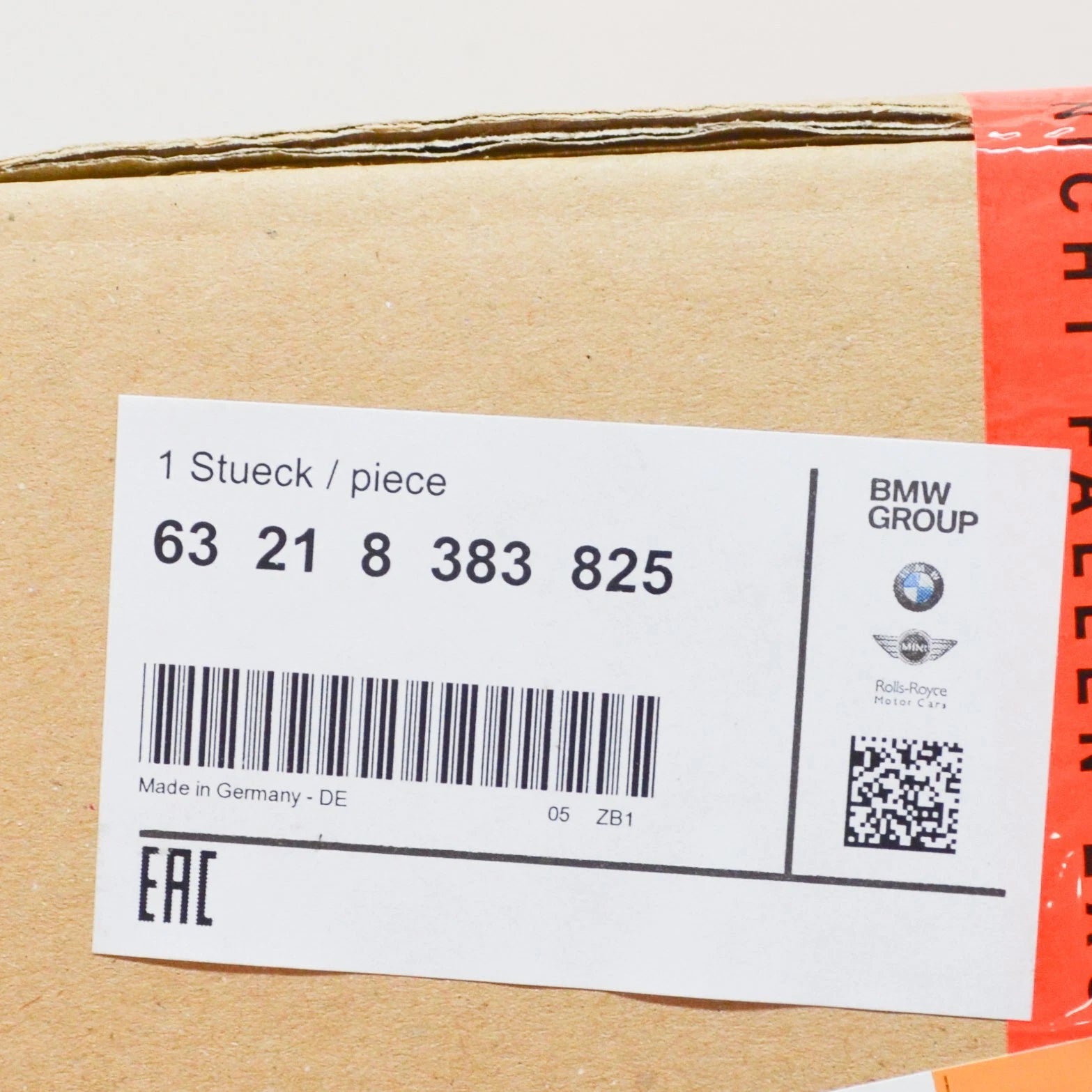 NEW BMW 3 E46 REAR LEFT TAILLIGHT 63218383825 8383825 ORIGINAL