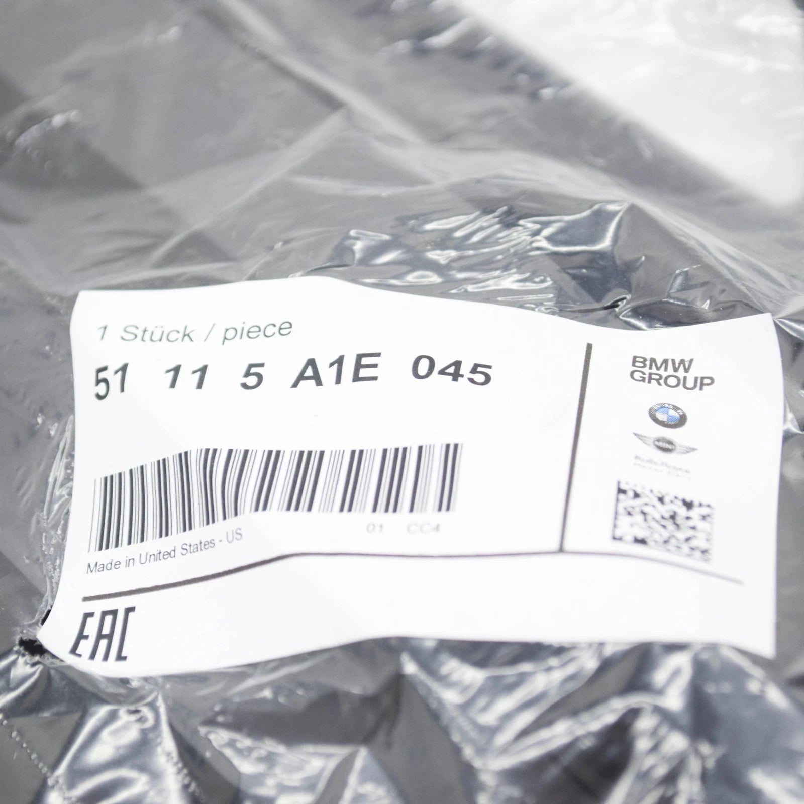 NEW BMW X5 G05 FRONT BUMPER LEFT GRILLE 51115A1E045 5A1E045 ORIGINAL