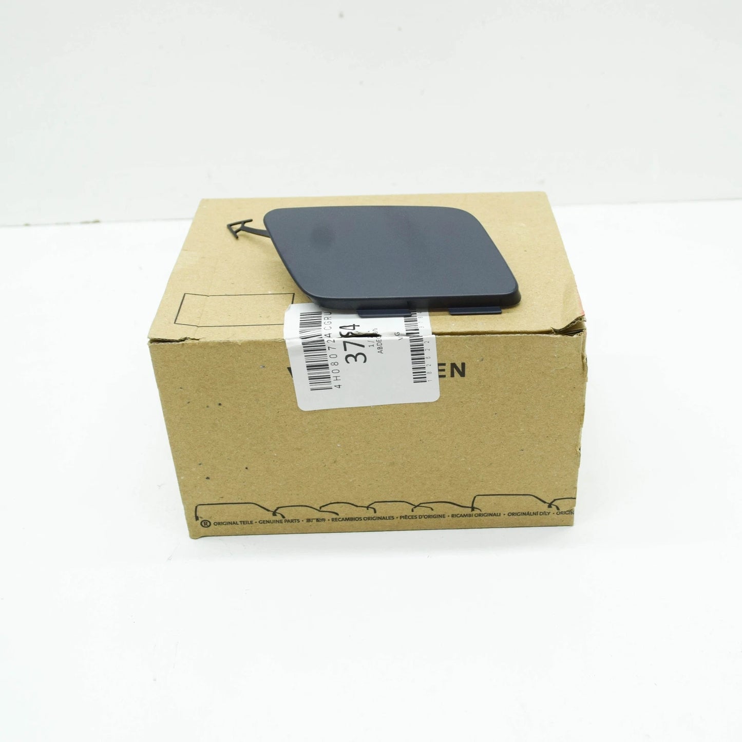 NEW AUDI A8 4H FRONT BUMPER TOWING EYE COVER 4H0807241CGRU ORIGINAL