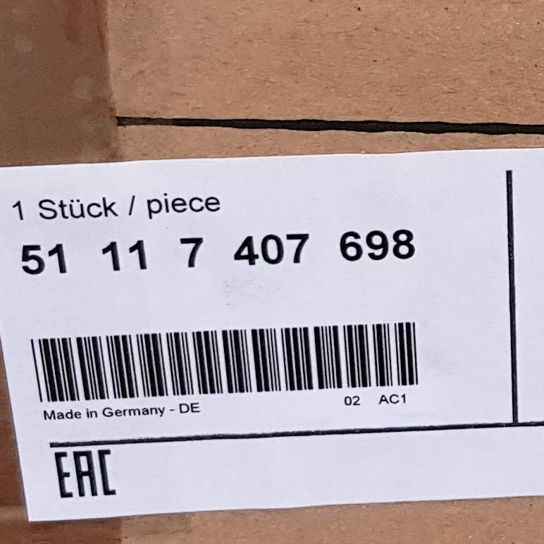 NEW BMW 2 F45 RIGHT FOG LIGHT GRILLE W/PDC HOLE 51117407698 2015 ORIGINAL