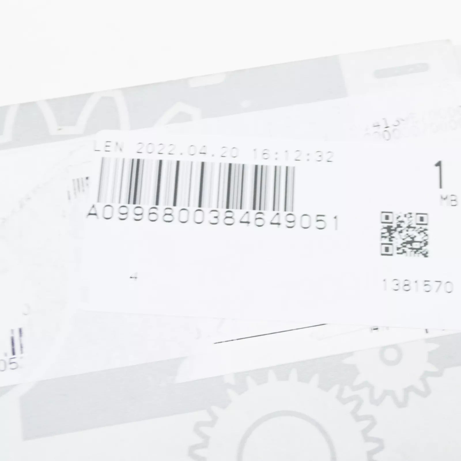 NEW MERCEDES-BENZ M W166 TRUNK BOOT CARPET HANDLE A0996800384649051 ORIGINAL