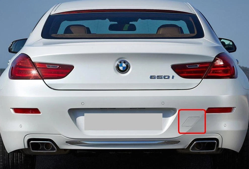 NEW BMW 6 SERIES F12 F13 F06 REAR BUMPER TOW HOOK COVER 7261580