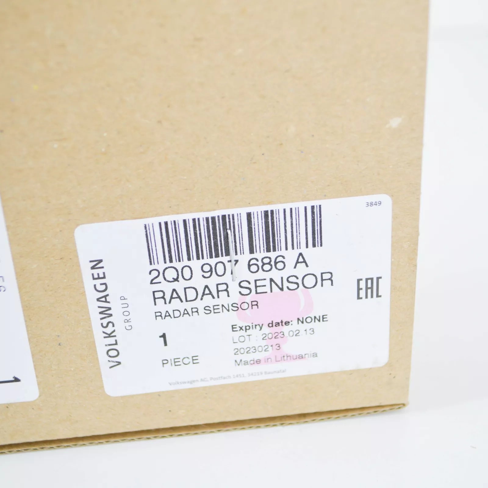 NEW VW T-ROC A11 REAR RIGHT BLIND SPOT DETECTION CONTROL UNIT 2Q0907686A