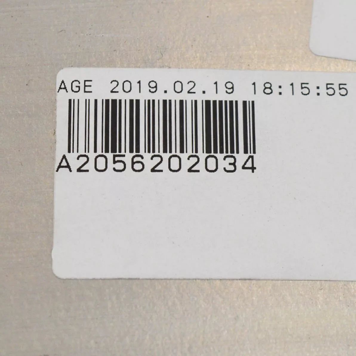 NEW MB C-CLASS W205 FRONT BUMPER LOWER IMPACT BAR A2056202034 2015 ORIGINAL