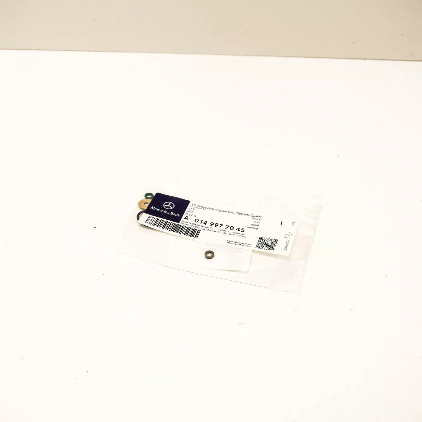 NEW MERCEDES BENZ VITO 638 O RING SEAL A0149977045 ORIGINAL