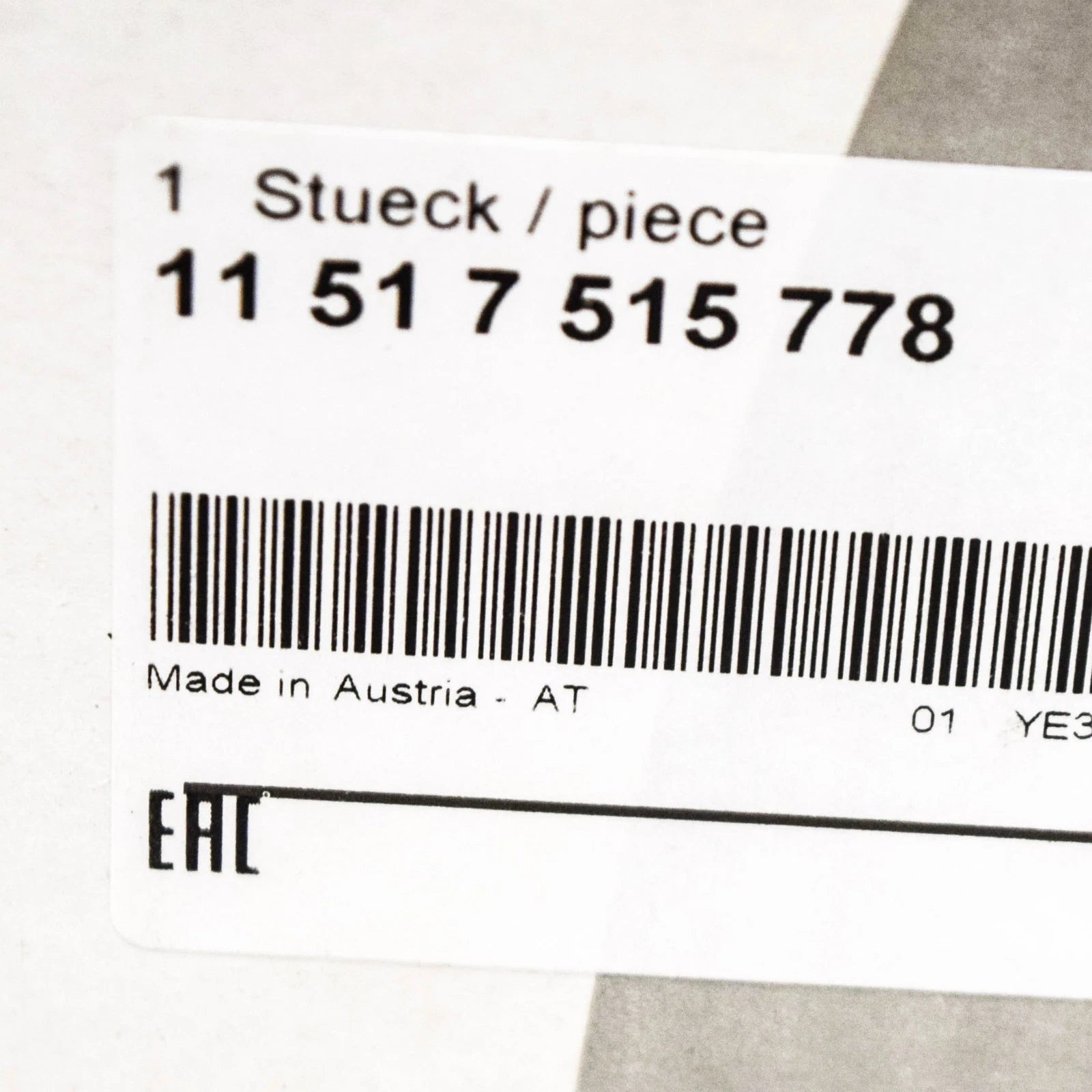 NEW BMW 3 E90 1.6I 90KW WATER PUMP 11517515778 2009 ORIGINAL