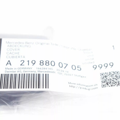 NEW MERCEDES-BENZ CLS C219 REAR BUMPER TOW HOOK COVER A21988007059999 ORIGINAL