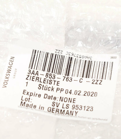 NEW VW PASSAT B7 R-LINE FRONT BUMPER LEFT VENT GRILLE TRIM 3AA853763C2ZZ