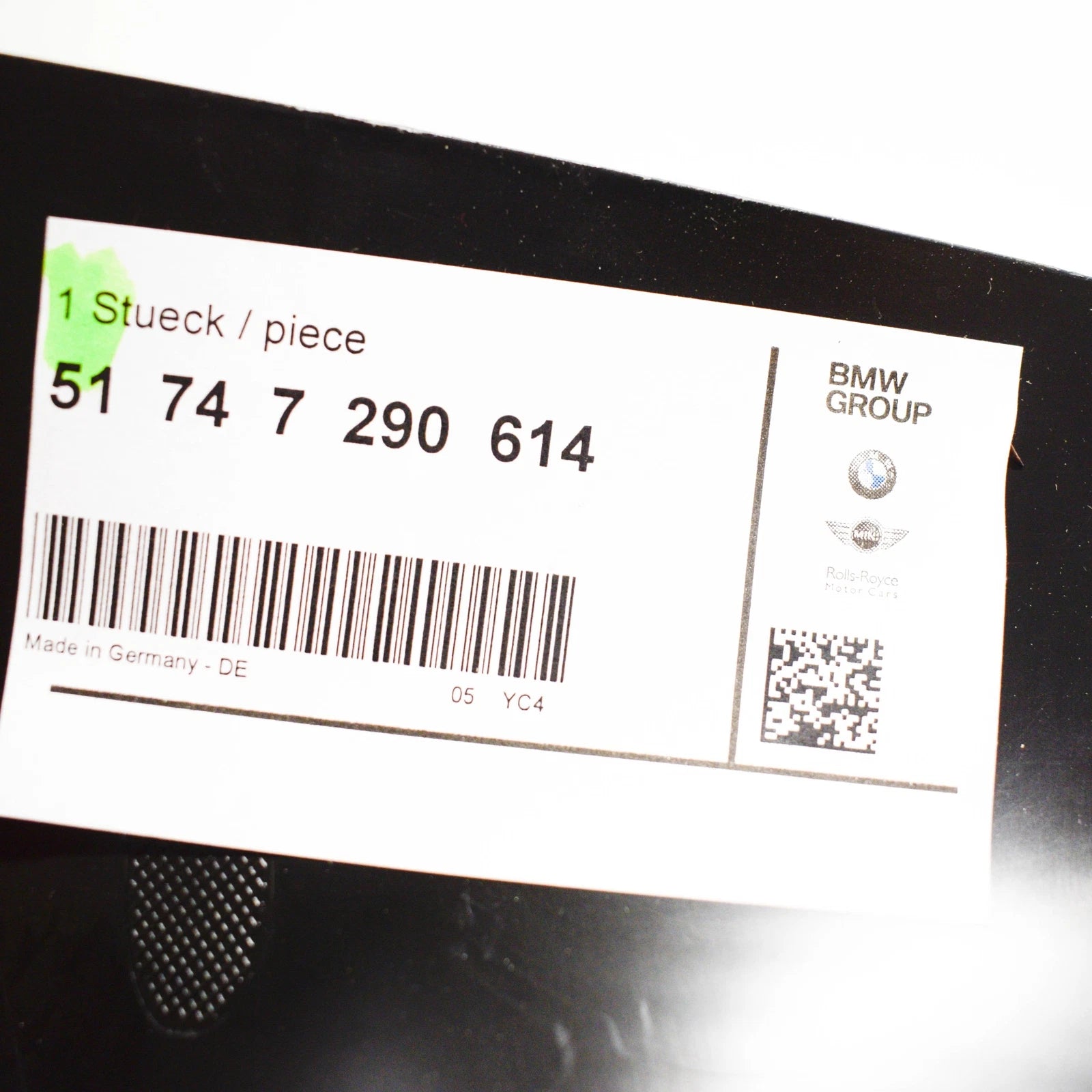 NEW BMW 4 F32 COOLING RADIATOR RIGHT AIR DUCT 51747290614 7290614 2016 ORIGINAL