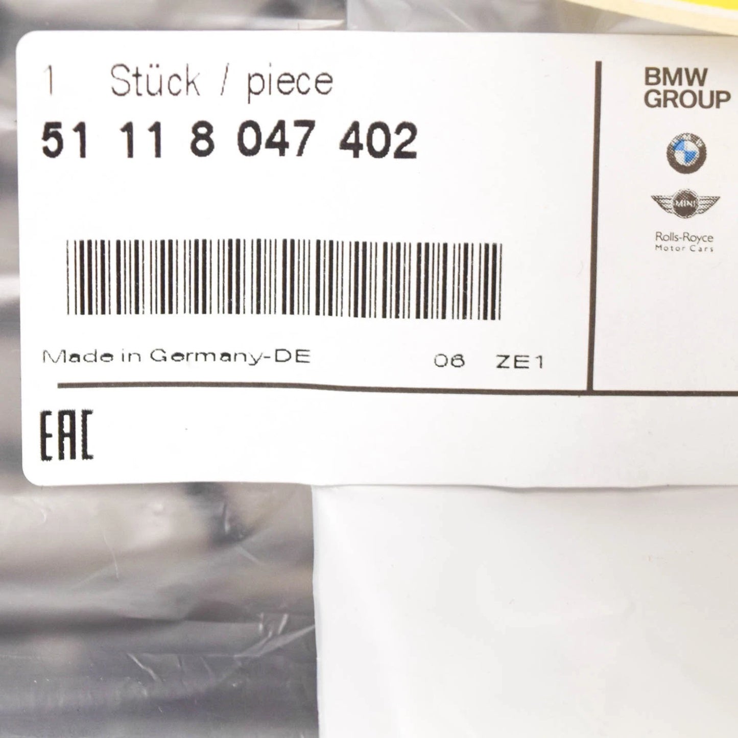 NEW BMW 3 E92 M-SPORT FRONT BUMPER LOWER GRILL 51118047402 8047402 ORIGINAL