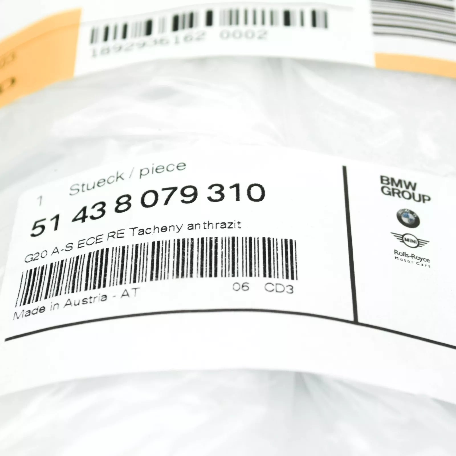 NEW BMW 3 G20 FRONT RIGHT A-PILLAR COLUMN TRIM 51438079310 8079310 ORIGINAL